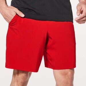 Lululemon Men's Pace Breaker Short *Linerless 9" - Red